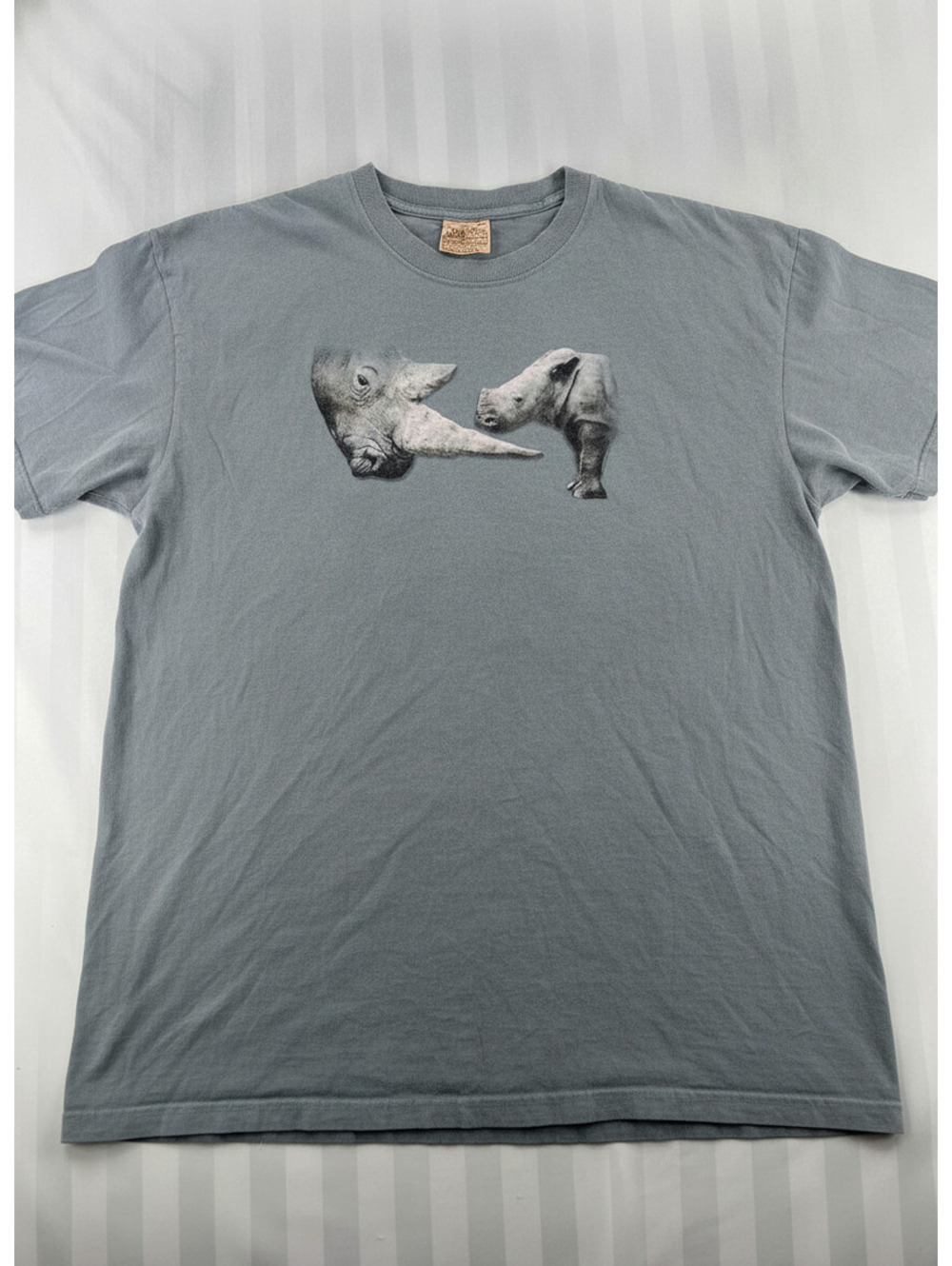 VINTAGE The Mountain Utah's Hogle Zoo Graphic T-Shirt Gray XXL
